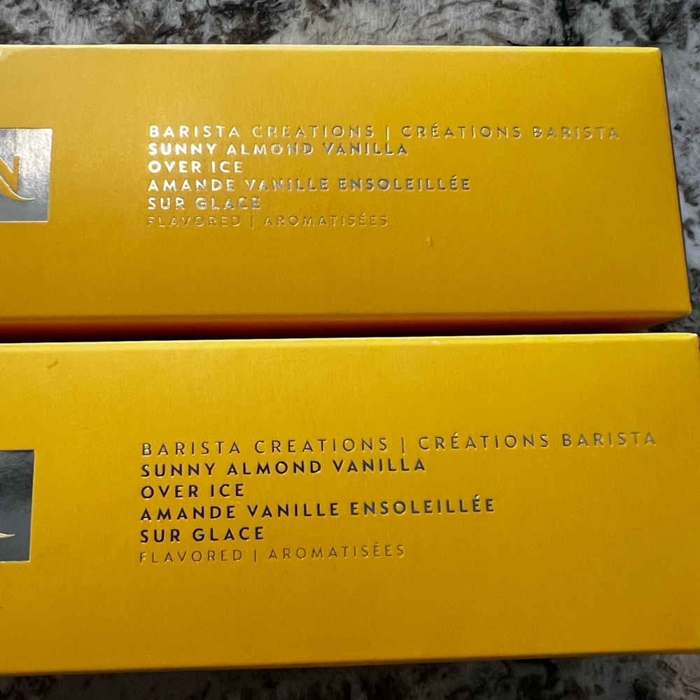 Sunny Almond Vanilla Nespresso Vertuo Pods